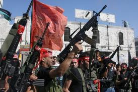 PFLP(パレスチナ解放人民戦線）の戦士たち